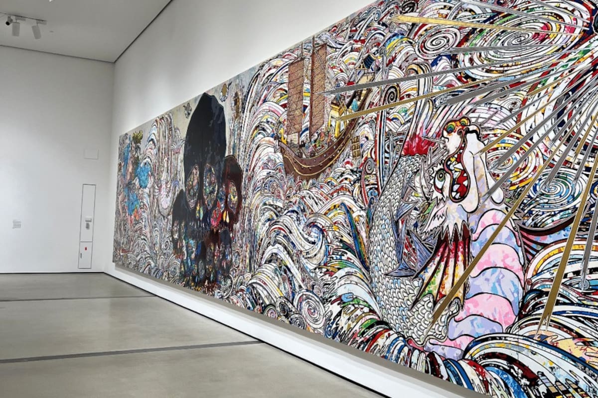 Descubre la primera exposición de Takashi Murakami en The Broad