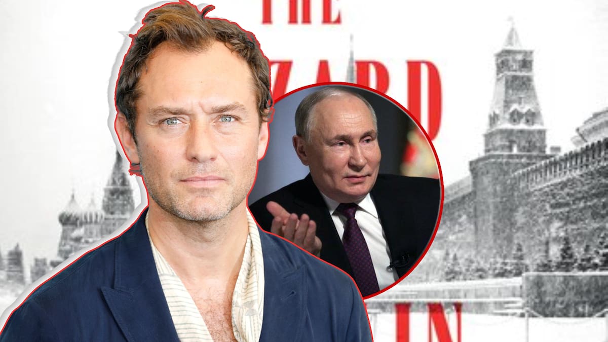 Jude Law es Vladimir Putin en una película que explora el poder y propaganda del Kremlin. / Foto: Especial