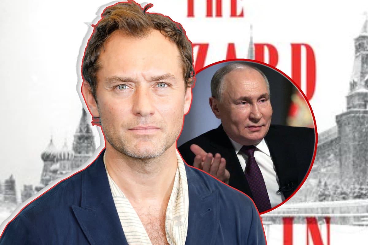 Jude Law interpretará a Vladimir Putin en la polémica película The Wizard of the Kremlin