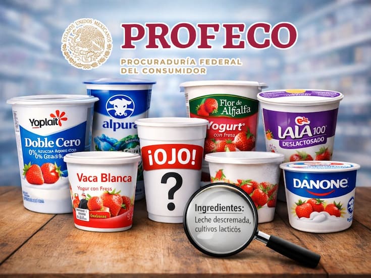 Las 5 mejores marcas de yogur natural y con fresa y cuales NO son recomendables para niños, según Profeco