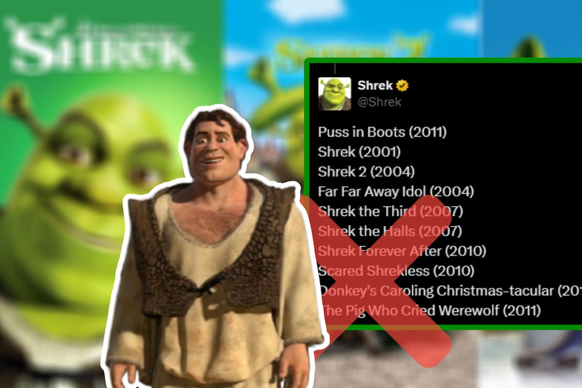 Cuenta oficial de Shrek publica orden cronológico pero olvida estos cortometrajes; ¿los recuerdas?