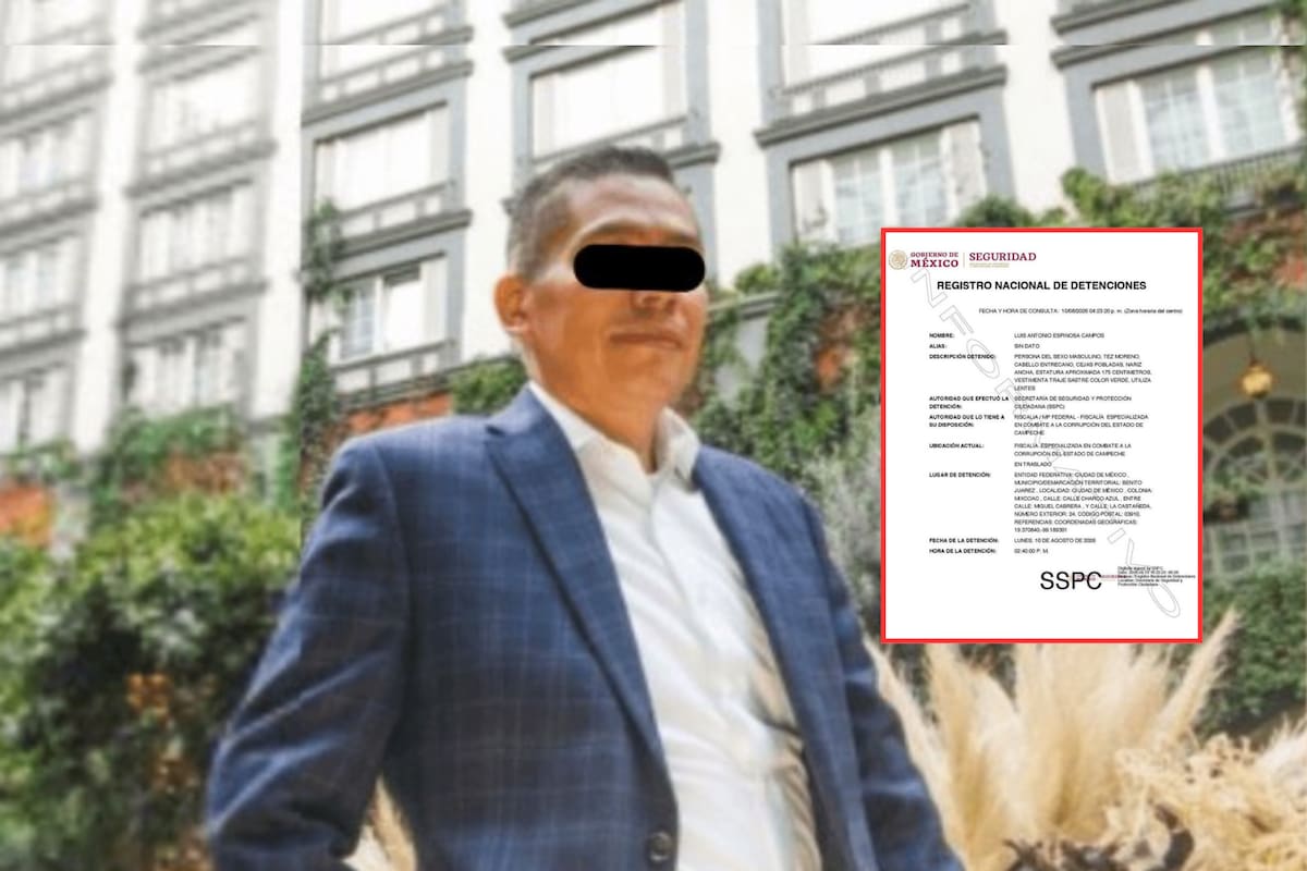 Capturan al contador del hermano de Alito Moreno por presunto desvío de 36 millones de pesos en Campeche