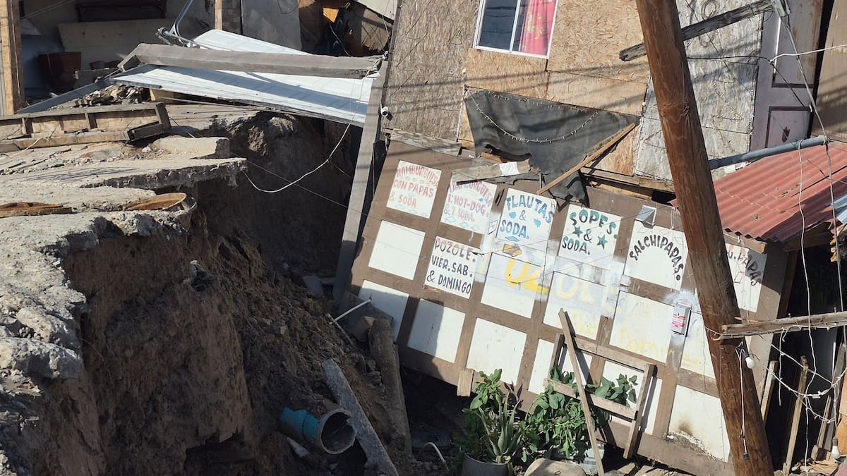 Colegio de Ingenieros de Tijuana detecta suelo saturado en zona de deslave