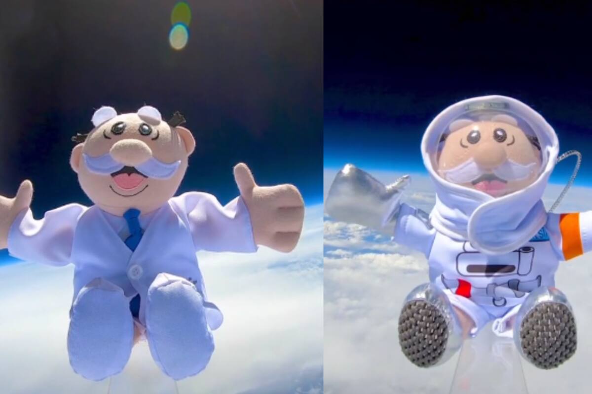 VIRAL: ¡Fuera del planeta! Peluche del Dr. Simi fue lanzado al espacio