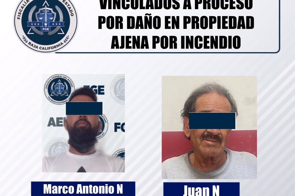 Vincula a proceso Fiscalía a dos hombres en casos distintos por incendiar viviendas