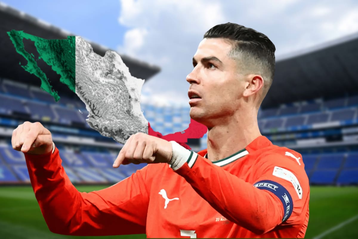 Cristiano Ronaldo jugaría dos partidos en México: Portugal perfila amistoso en Puebla
