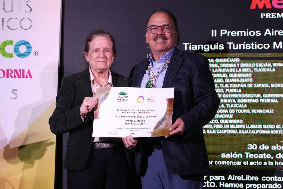 Premio al Turismo Cinematográfico para Baja California.