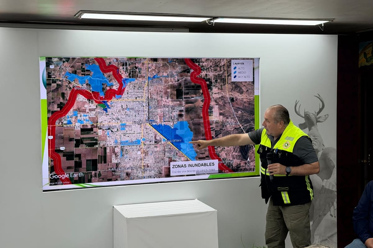 Lleva 65% de avance Atlas de Riesgo de Cajeme