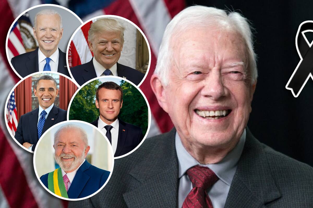 Así reaccionaron diversos líderes mundiales ante la muerte de Jimmy Carter, expresidente de EU