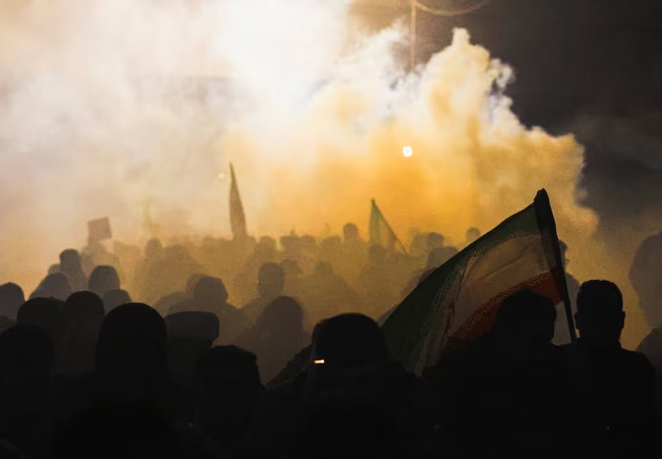 Protesters supporting Iraqi Shi