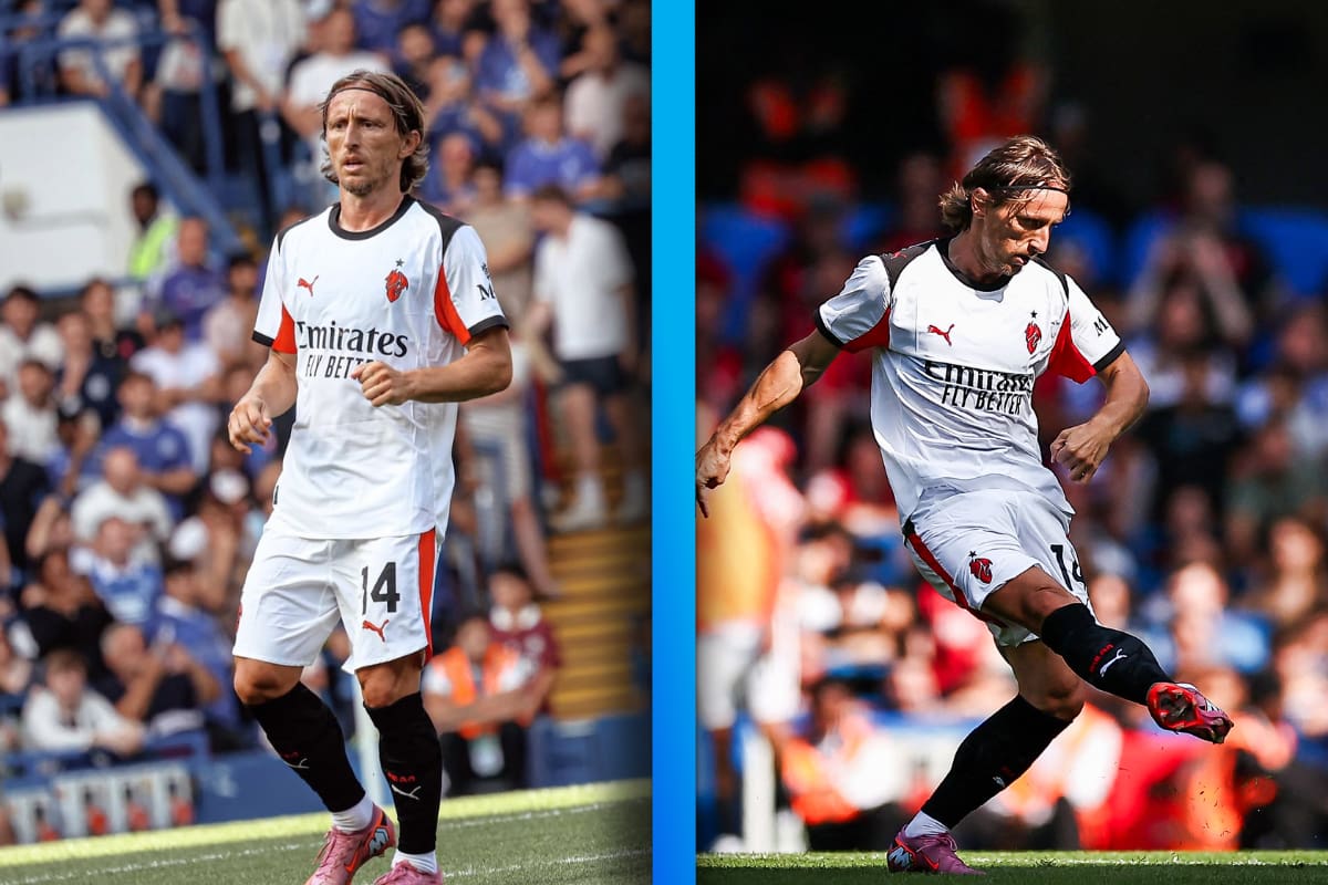 Luego de 13 años, Luka Modric disputa un partido con un equipo que no es el Real Madrid; así le fue en su debut con el Milan