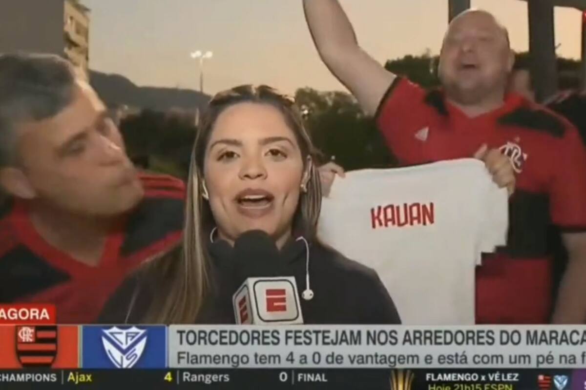 Reportera sufre acoso en el estadio Maracaná: aficionado la insultó, tocó y besó contra su voluntad