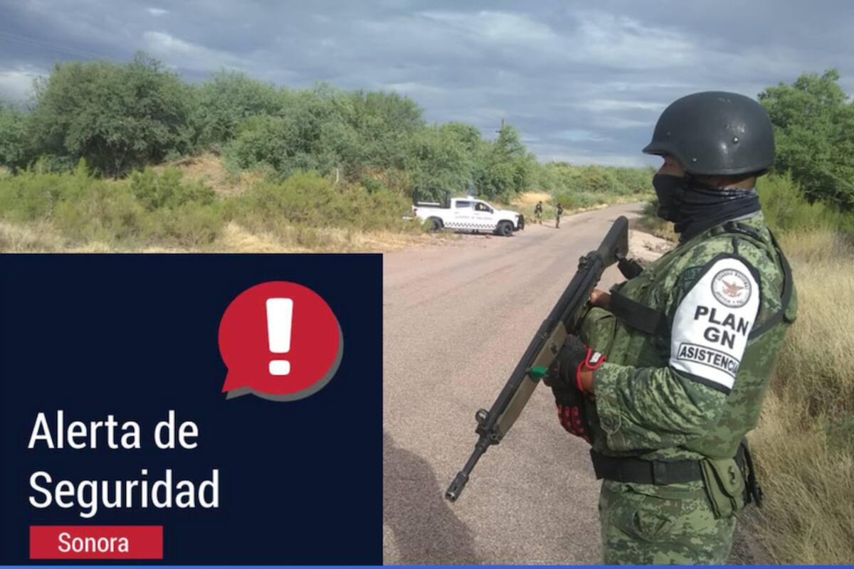Sonora, lugar clave para tráfico de drogas y personas, cita alertamiento de viaje de EU