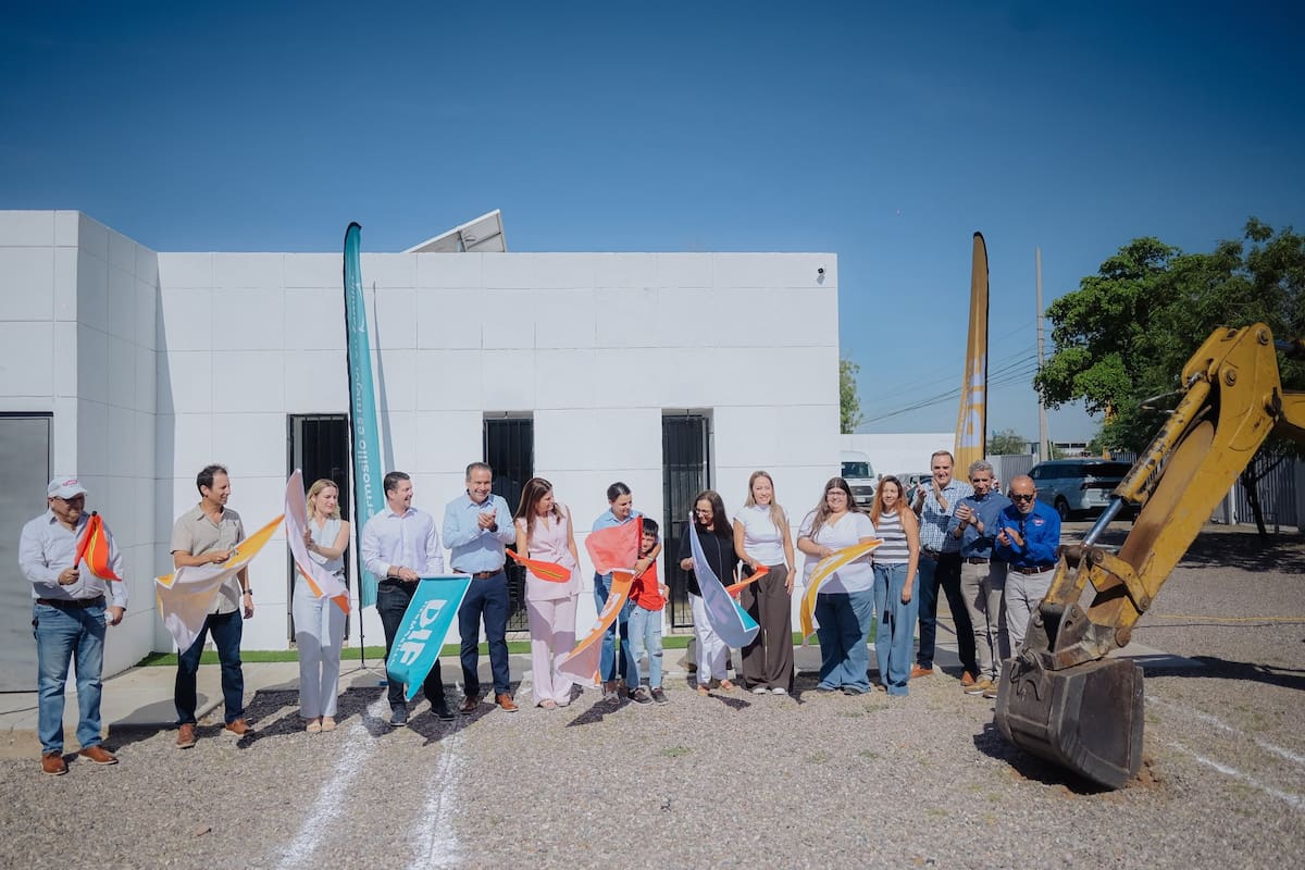 Patricia Ruibal y Antonio Astiazarán iniciaron la construcción del Primer Centro Municipal de Neurodesarrollo de Hermosillo.