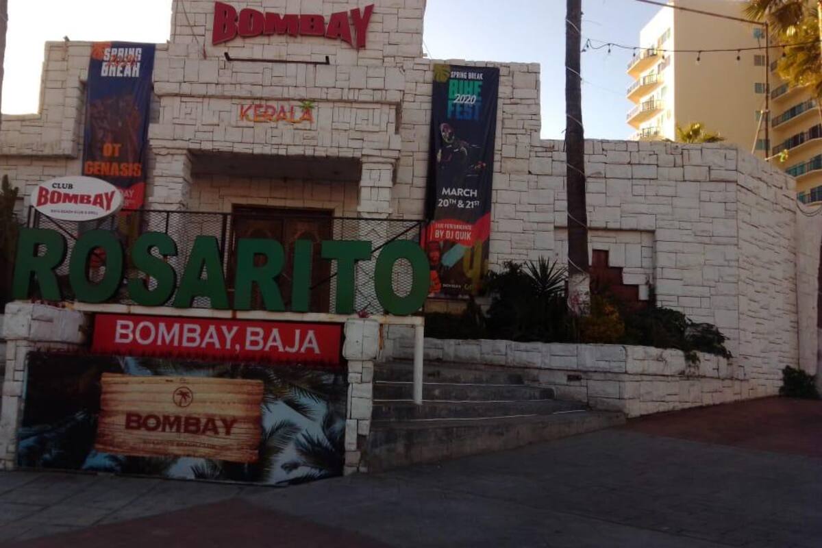 Recorren Rosarito para constatar cuarentena