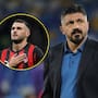 Gennaro Gattuso le “cierra la puerta” a Santiago Giménez para que llegue a la Lazio