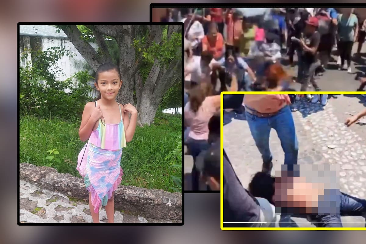 VIDEO: Linchan brutalmente a mujer por el asesinato de la pequeña Camila en Guerrero (Imágenes fuertes)