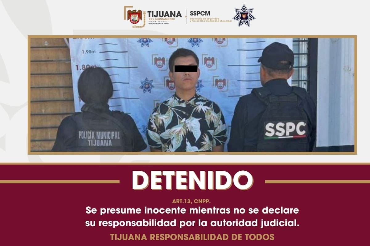 Aseguran a generador de violencia tras fortalecimiento de patrullajes preventivos