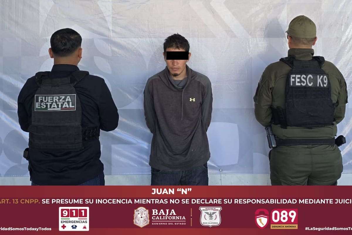 Hombre con tres órdenes de aprehensión es detenido en la Solidaridad
