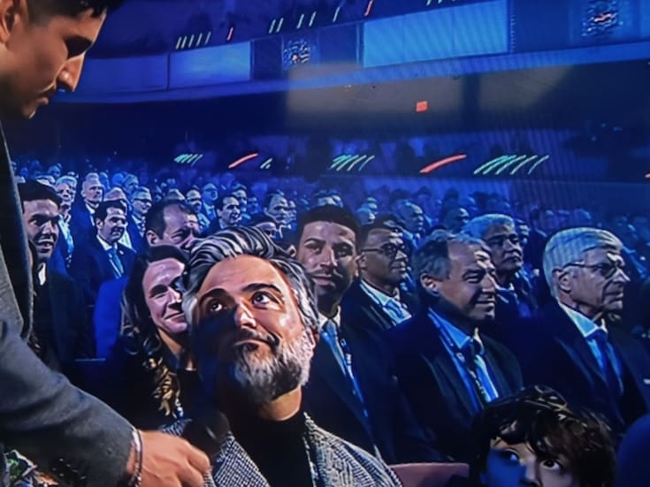 Jaime Camil sorprende al aparecer en el Sorteo del Mundial 2026