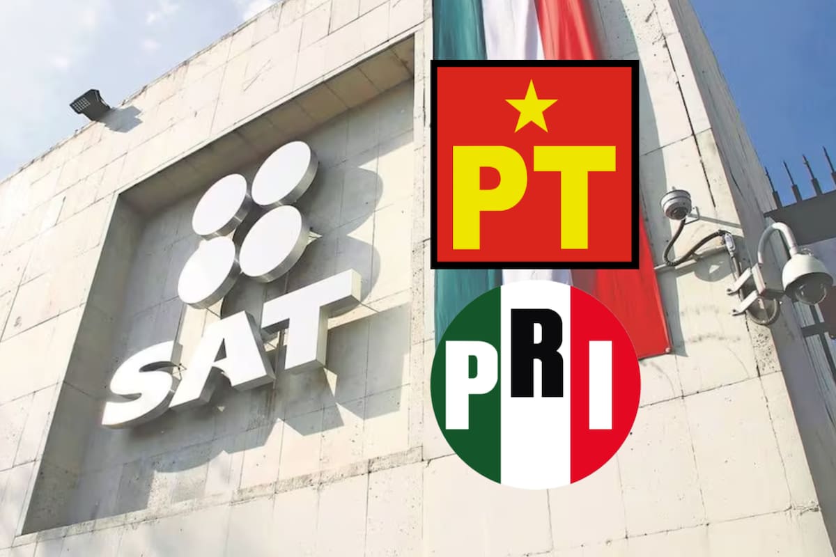 PRI y PT los partidos más multados por el INE por adeudos al SAT; ¿cuánto deberán pagar?