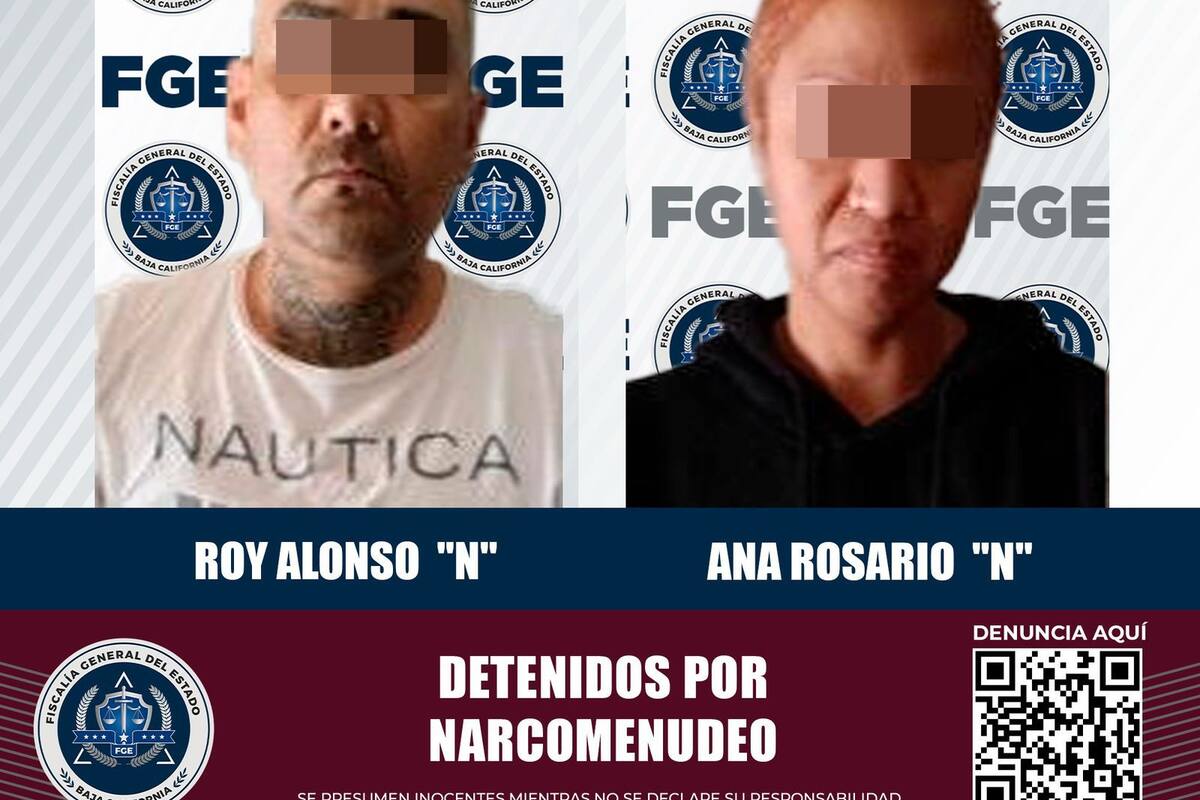 Aseguran droga y detienen a pareja durante cateo en la colonia Guajardo