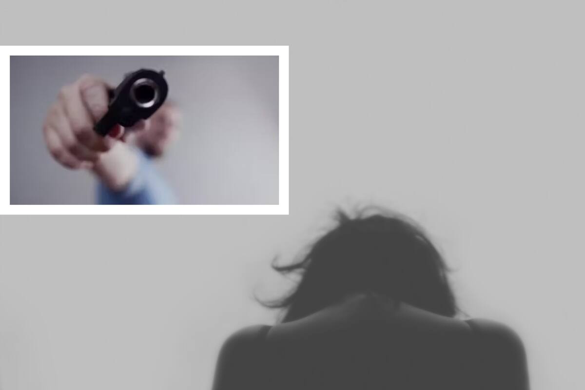 ¡Pistola en mano! hombre agrede a su pareja en una colonia del Poniente de Hermosillo