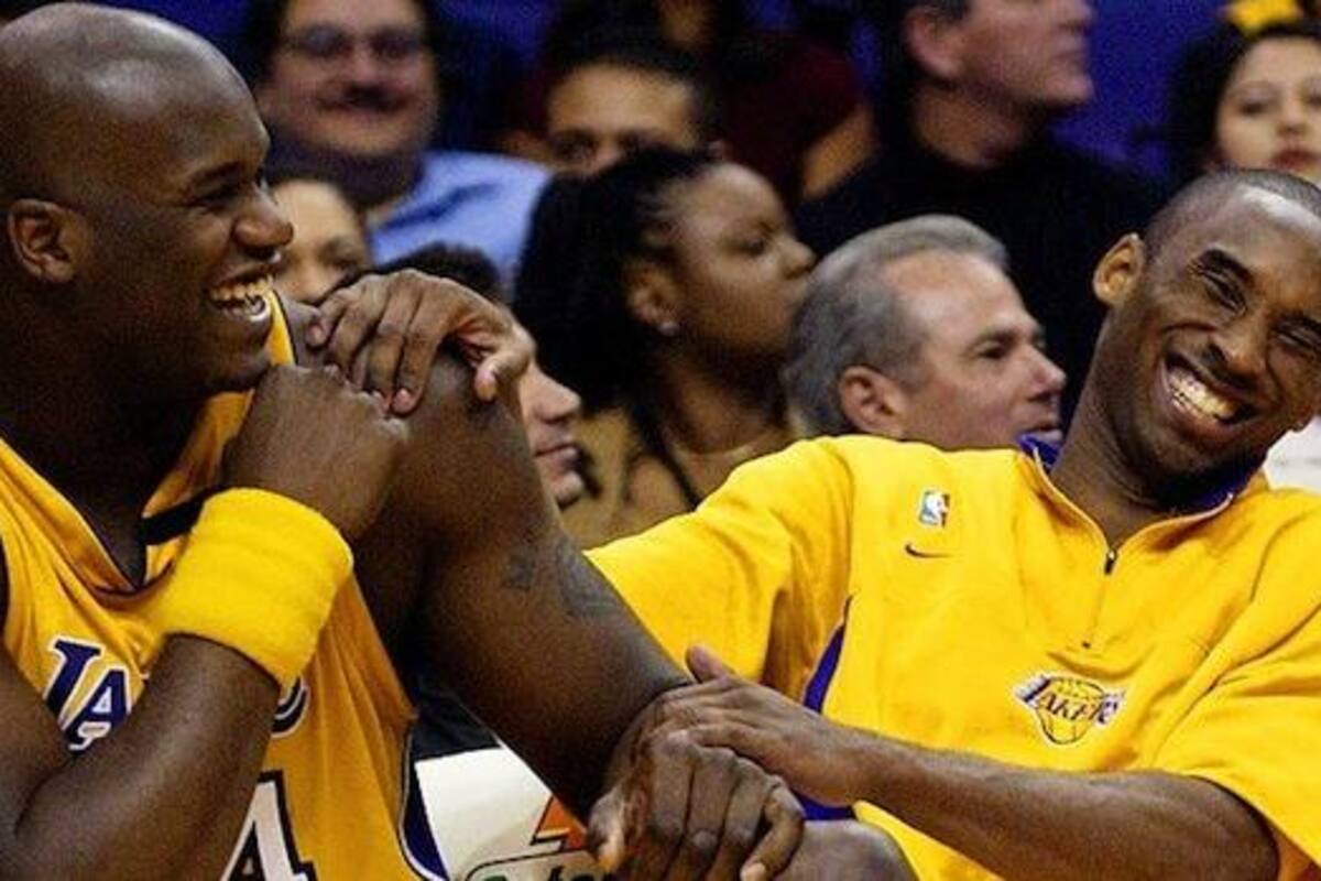 Shaquille O’ Neal hace reír a todos en el memorial de Kobe Bryant