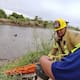 Localizan cuerpo sin vida en aguas del canal bajo de Cajeme