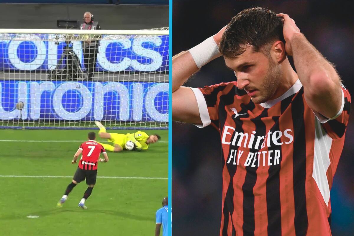 ¡No se le está dando! Santi Giménez falla penal en la derrota del Milan