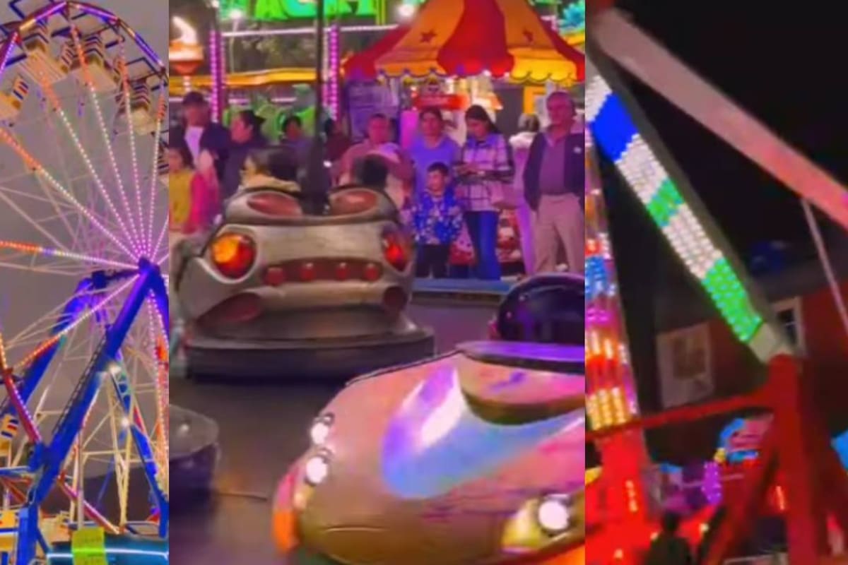 Muere joven tras caer de 40 metros de un juego mecánico en la Feria de las Flores de Huauchinango, Puebla