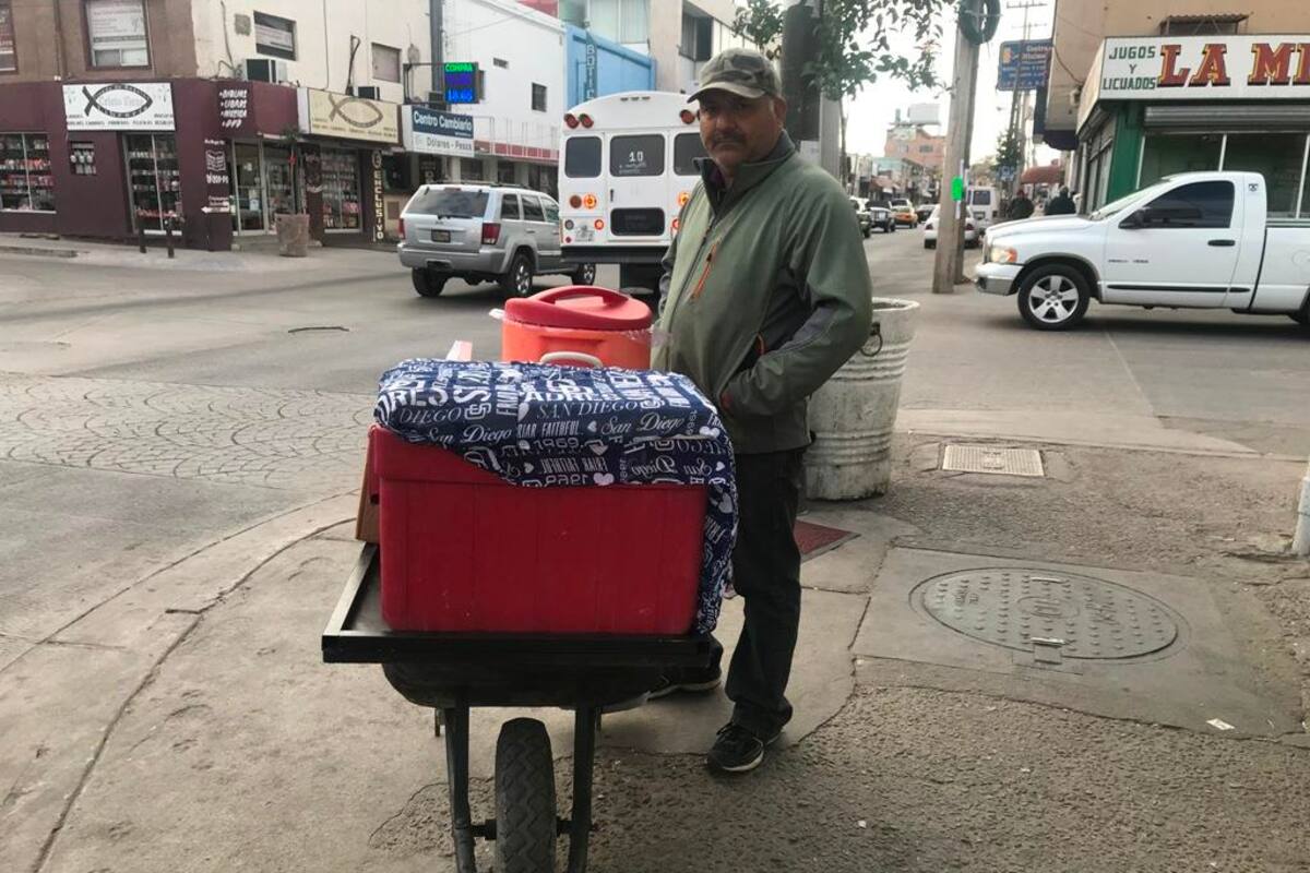 Lleva Juan el champurro a domicilio