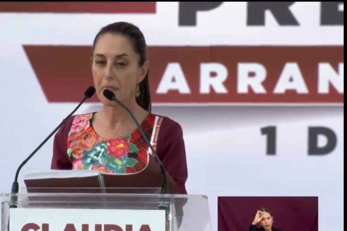 Claudia Sheinbaum promete “cuidar el legado de AMLO”