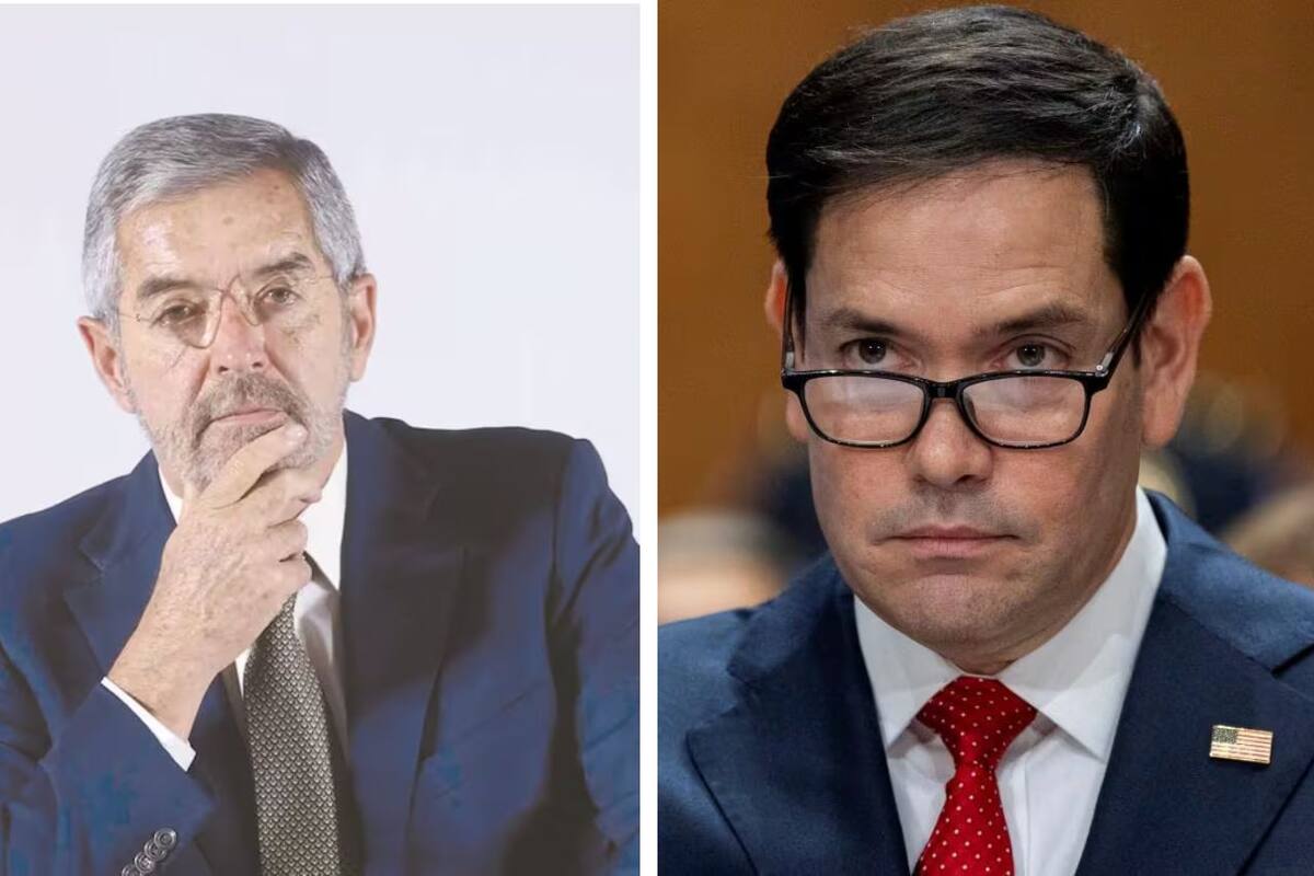 En aumentar cooperación coinciden Marco Rubio y  canciller mexicano Juan Ramón de la Fuente