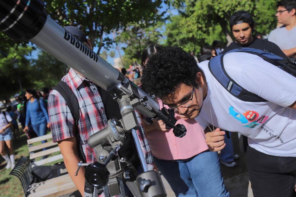 Sólo con protección especial es seguro ver el eclipse