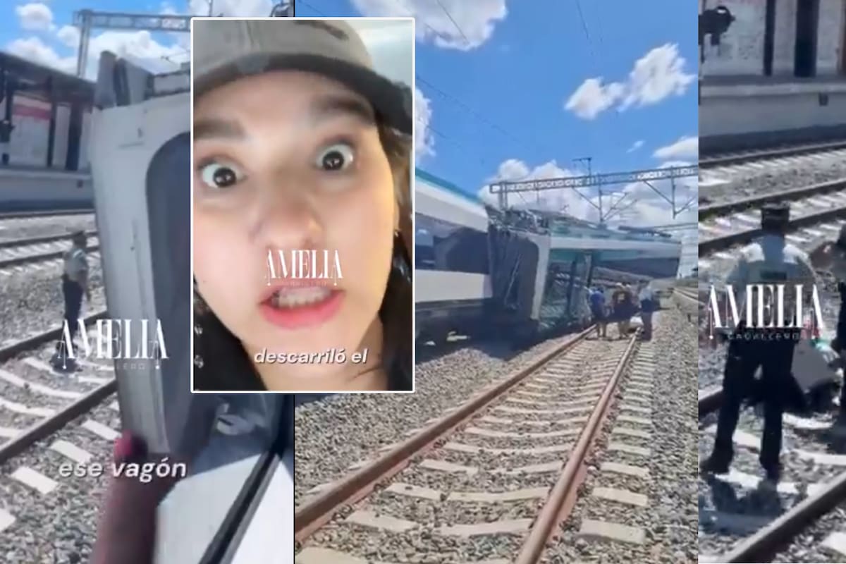 Pasajera del Tren Maya narra cómo fue el accidente en tramo Mérida-Cancún; la despertó el impacto (VIDEO)