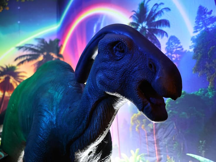 Dinosaurios animatrónicos llegan a Mexicali como parte del Festival de Octubre