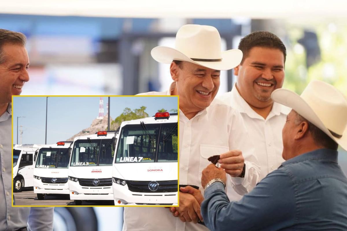 Alfonso Durazo impulsa transporte público moderno y sustentable con más de 370 nuevas unidades