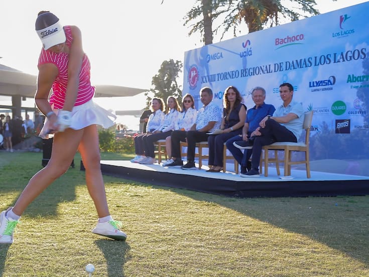 Inauguran 27 torneo regional de golf femenil en Los Lagos