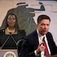Jueza federal anula procesos contra James Comey y Letitia James por designación ilegal de fiscal