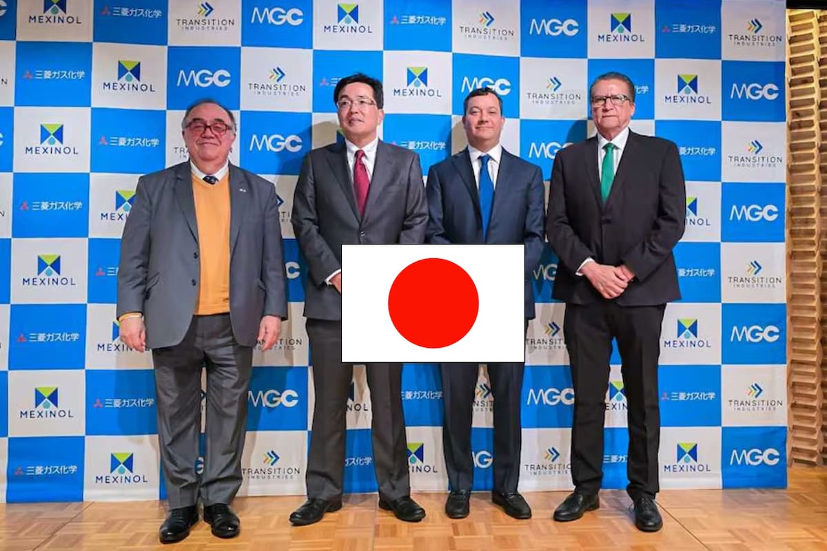 México y Japón fortalecen su alianza energética; firman acuerdo de venta de metanol del proyecto Pacífico Mexinol en Sinaloa