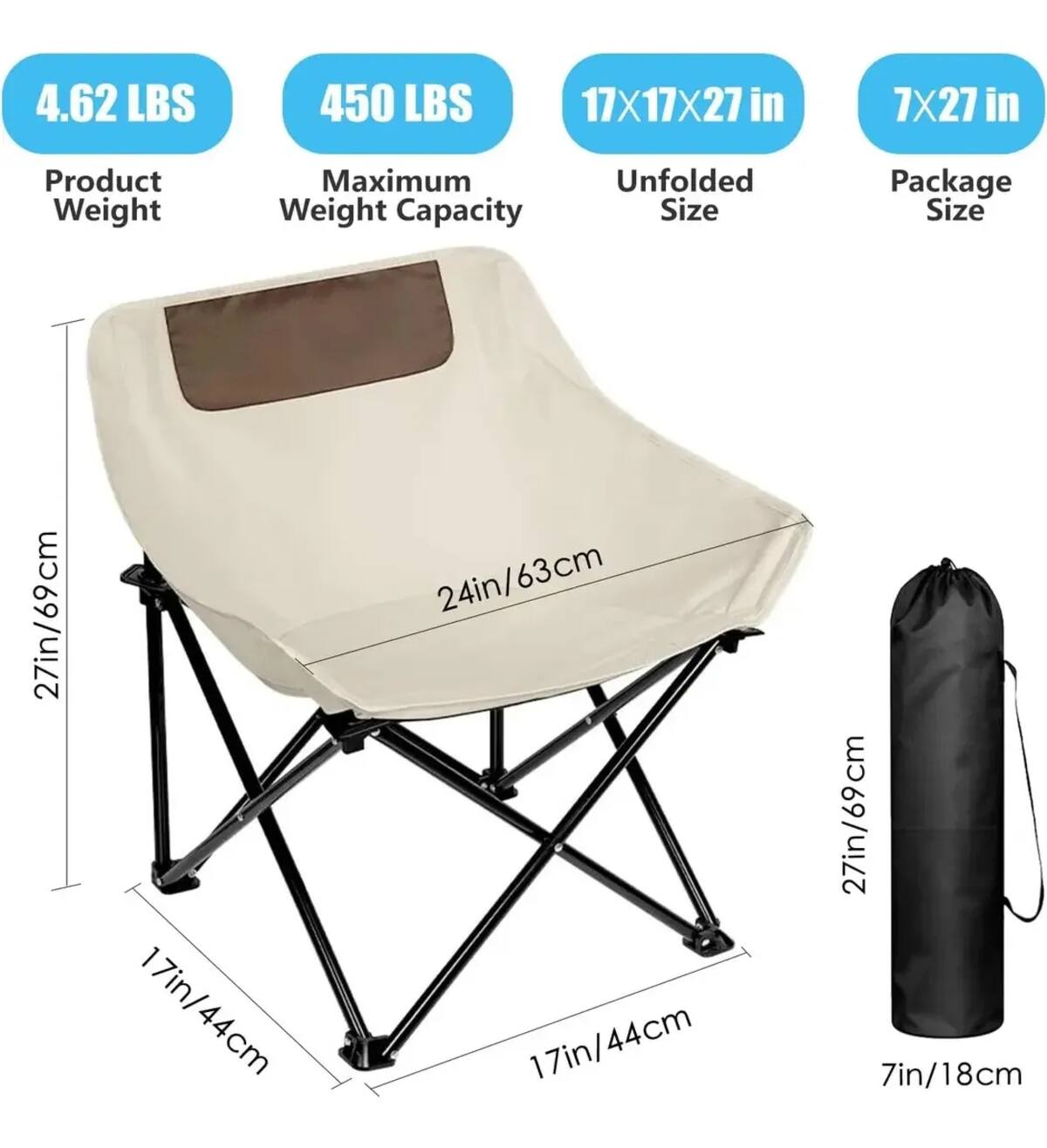 Silla plegable y portátil | Mercado Libre