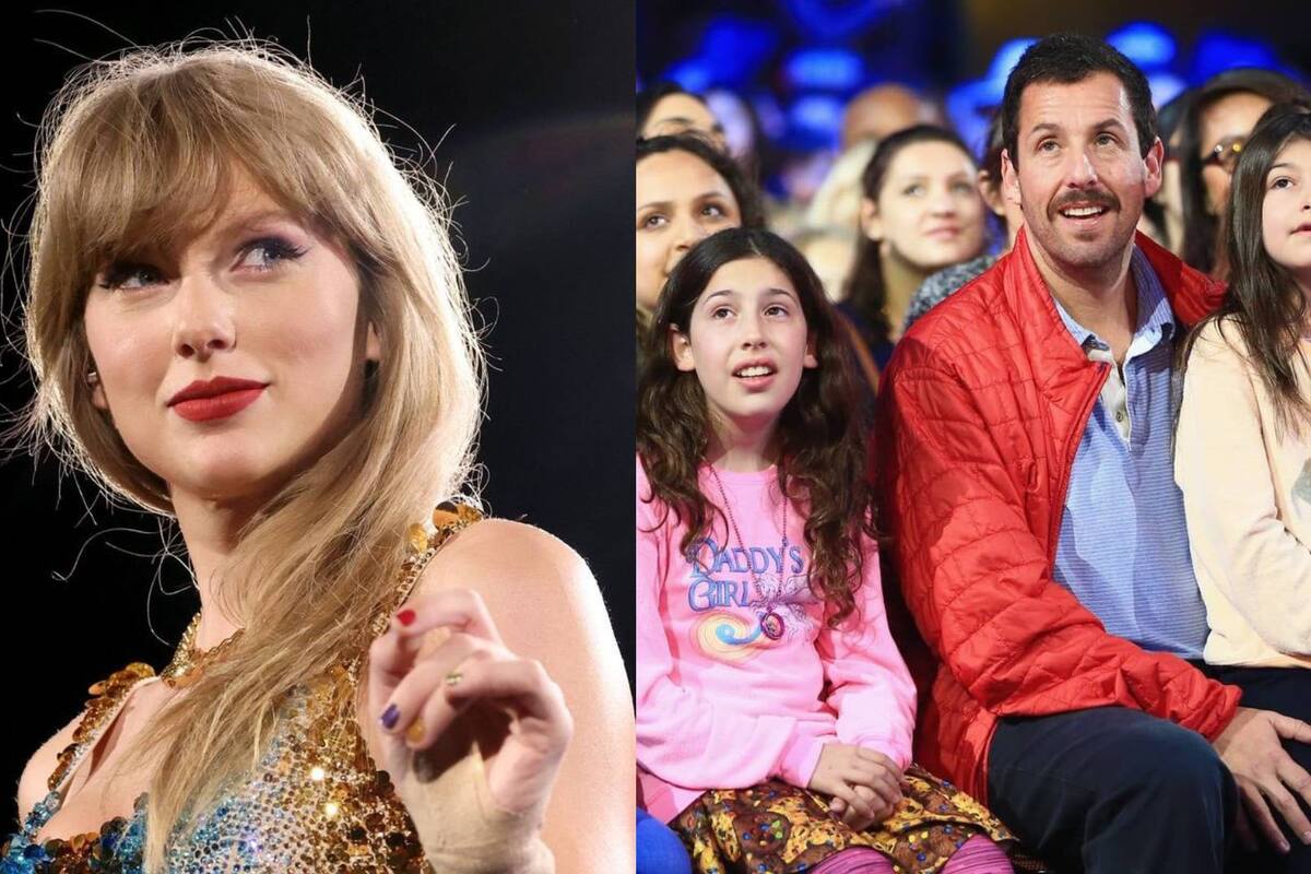 Adam Sandler dice que Taylor Swift lo pone nervioso y la compara con The Beatles