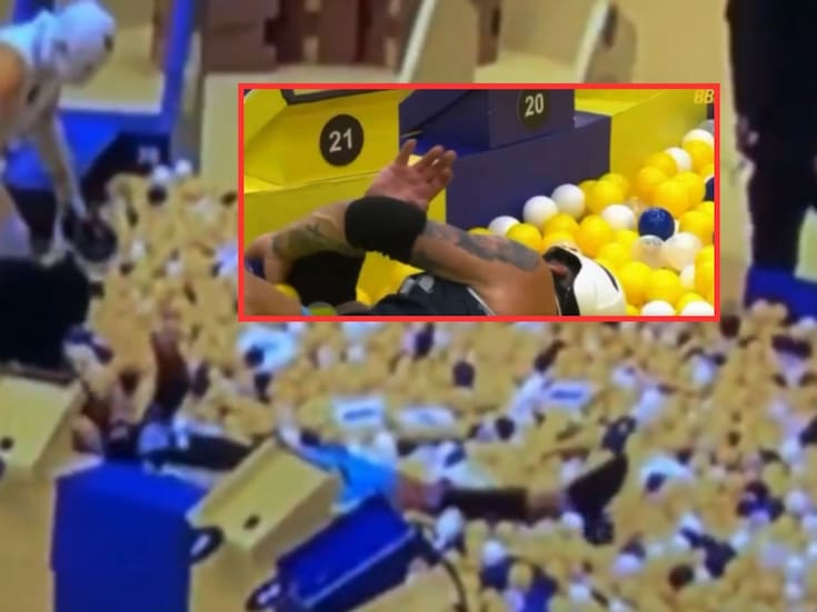 VIDEO: Participante de Gran Hermano Brasil sufre convulsión en vivo durante la prueba del líder