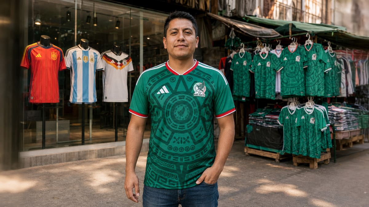 Jersey de México rompe récord de Adidas en el Mundial 2026: supera los 5 millones de ventas y deja atrás a Argentina, España y Alemania, pero 7 de cada 10 camisetas que circulan en el país son piratas