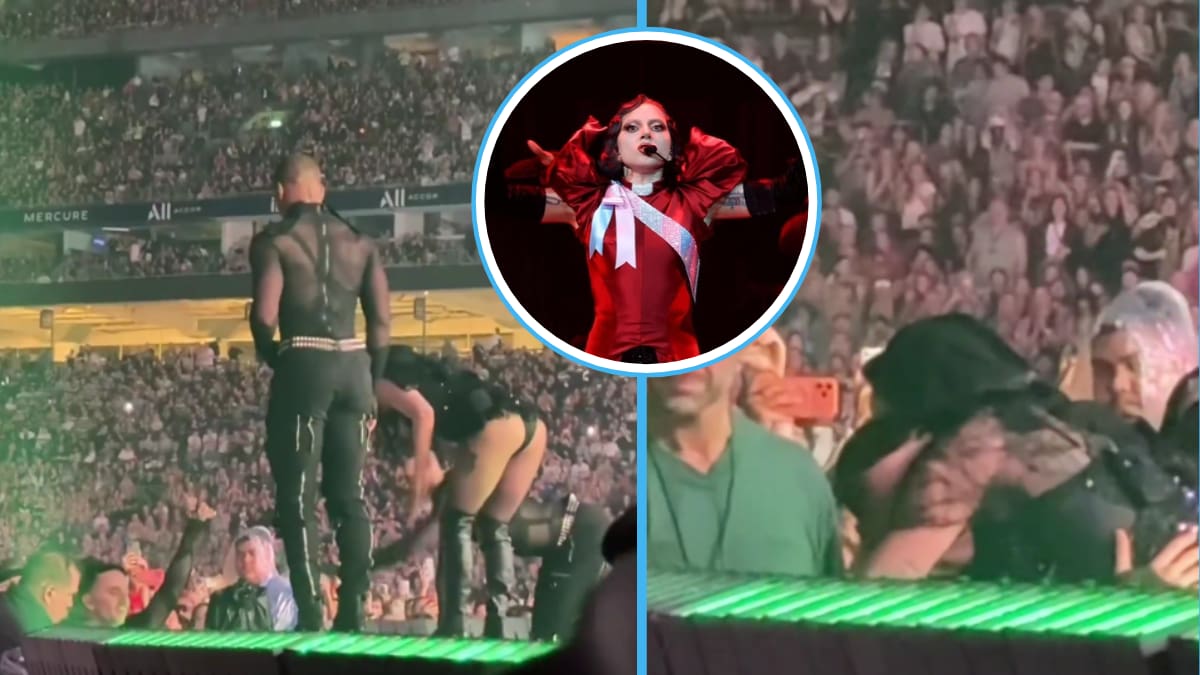 Lady Gaga detiene concierto tras caída de uno de sus bailarines: “Denos un momento” (VIDEO)