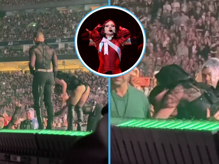 Lady Gaga detiene concierto tras caída de uno de sus bailarines: “Denos un momento” (VIDEO)