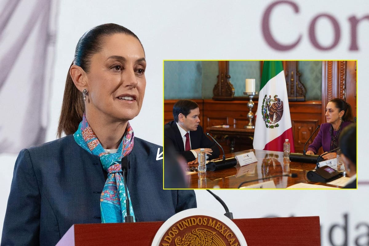 Resultado de la reunión con Marco Rubio fue bueno para México: “Nunca vamos a negociar nuestros principios”, dice Sheinbaum
