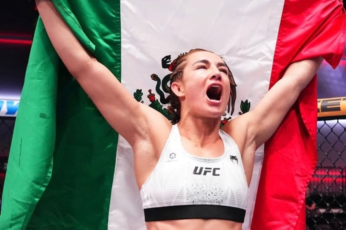 Yaz Jáuregui regresa con victoria por KO en UFC