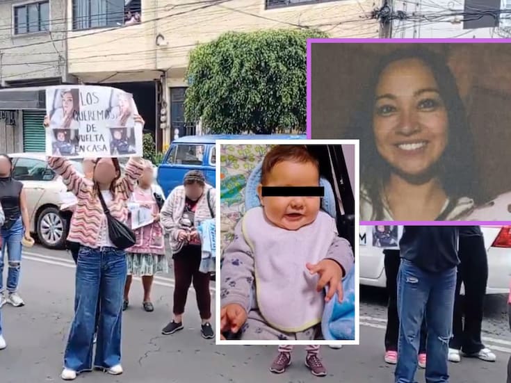 Buscan a Andrea Negrete y su bebé Liam en Coyoacán: Desaparecen tras encuentro con su expareja